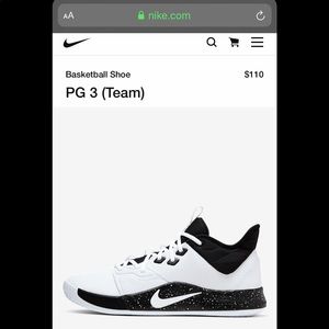 BRAND NEW Nike Paul George 3 Basketball Shoes